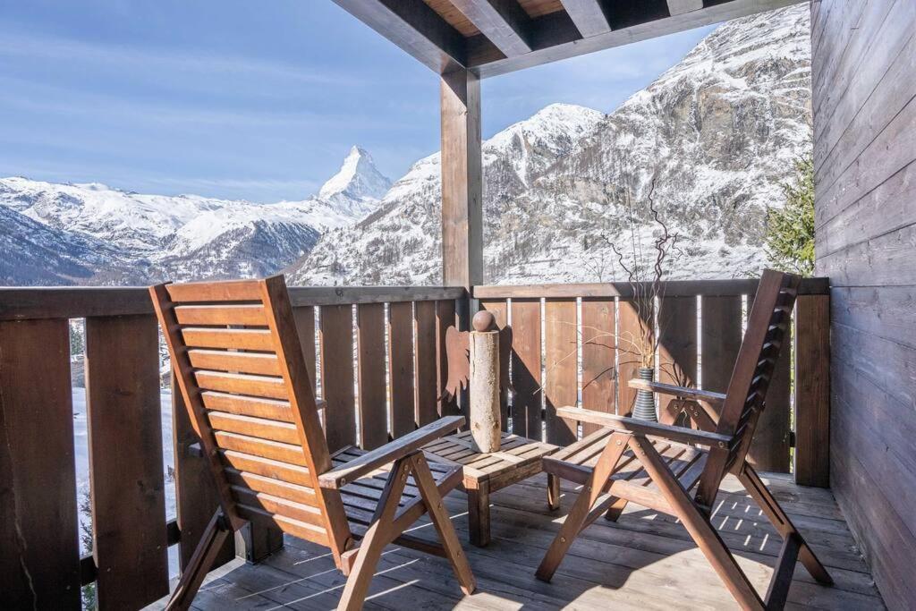 Mountain View Apartment In Zermatt - Denali Exterior photo